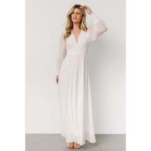 Baltic Born Olivia Maxi Dress, White, Size S